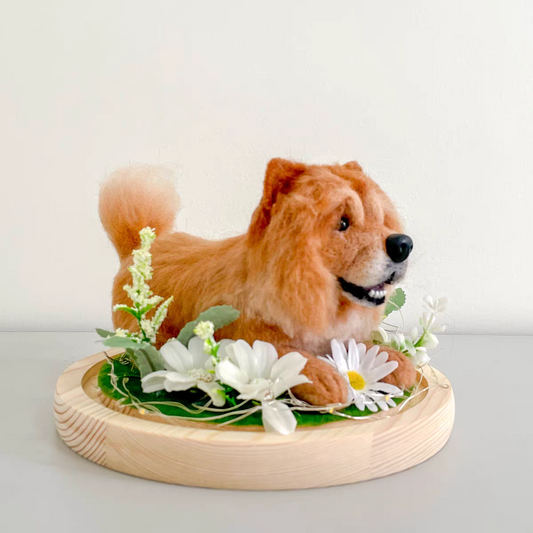 Preserved Flower Base Decoration