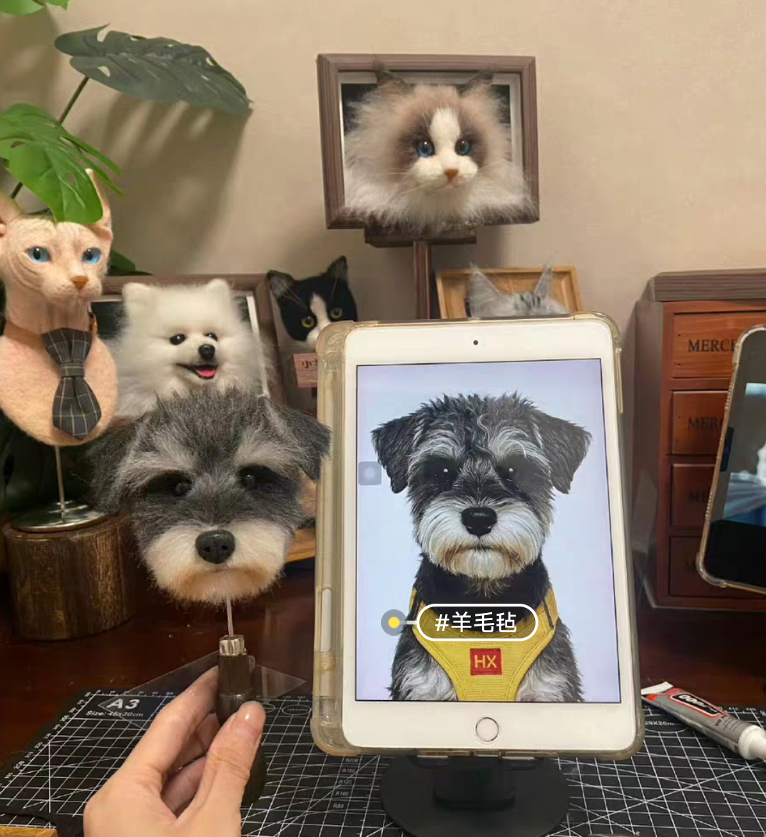 Custom Pet Portrait-Dog