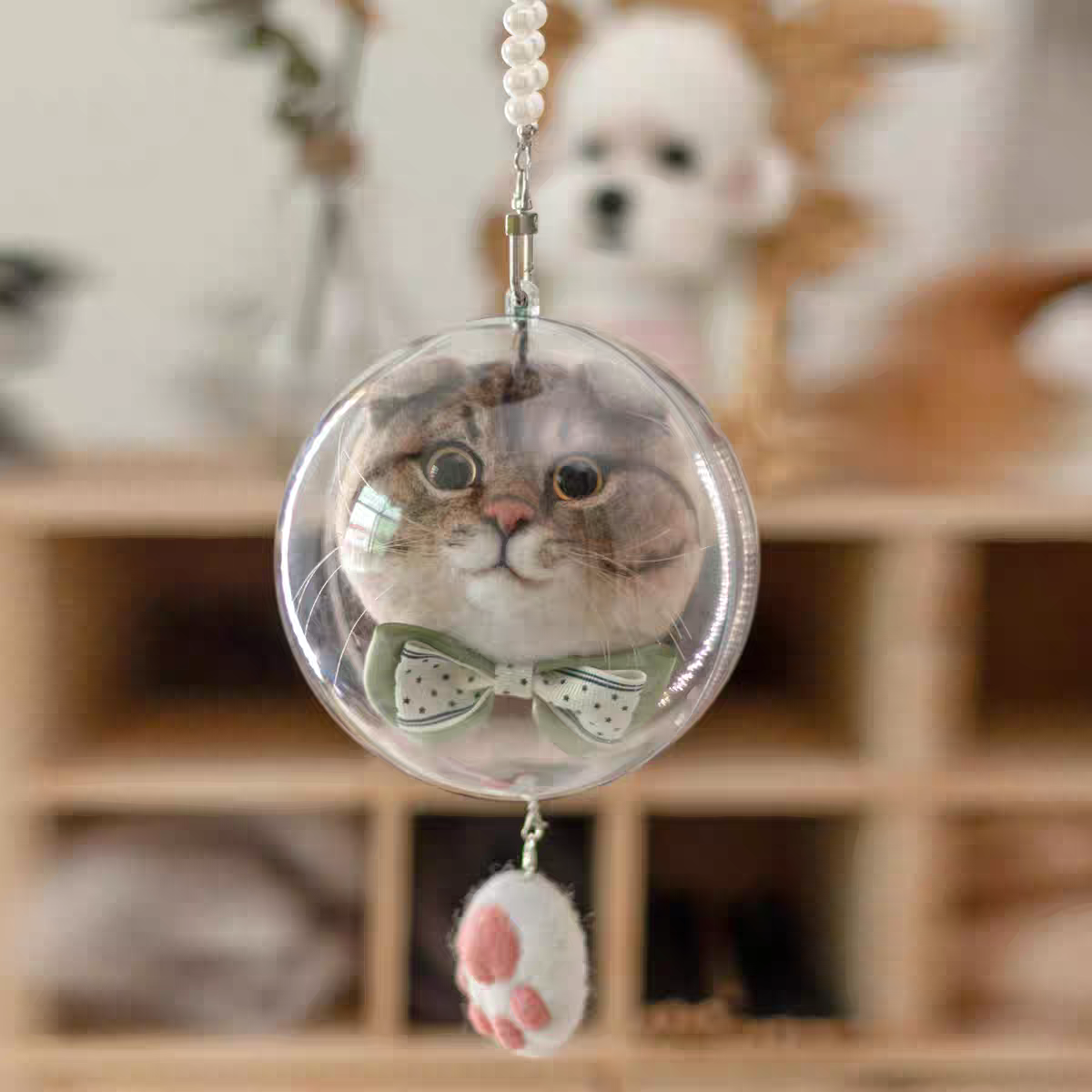 Custom Pet Portrait Pendant / Wedding Brooch / Decorative Figurine
