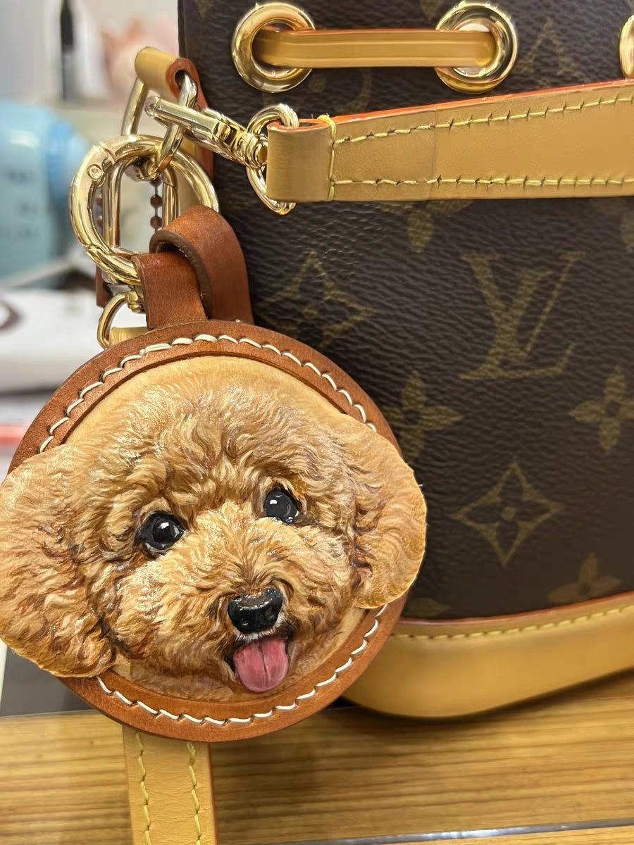 Custom Pet Leather Carving