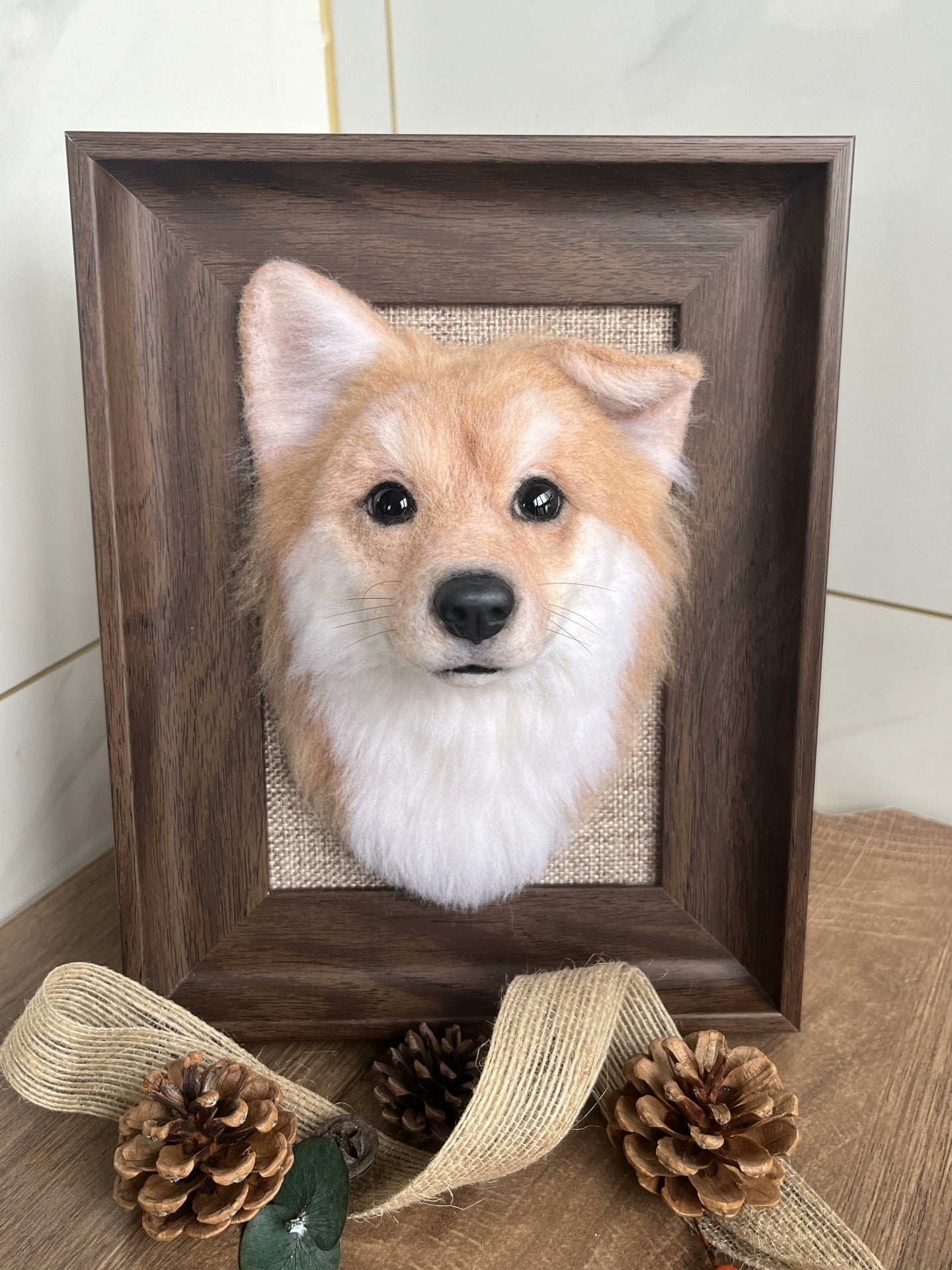 Framed Pet Portrait-Dog
