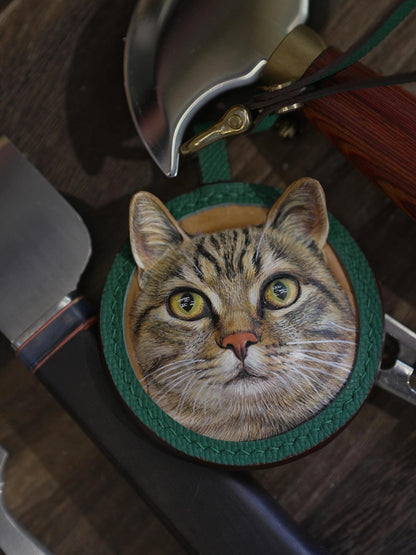 Custom Pet Leather Carving