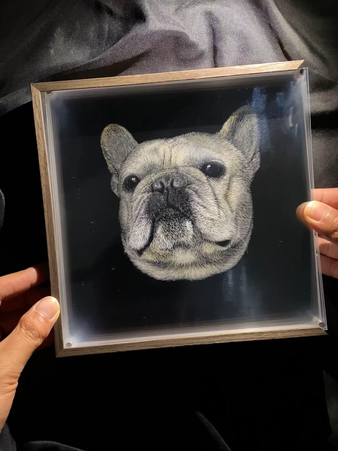 Carved Pet Portrait