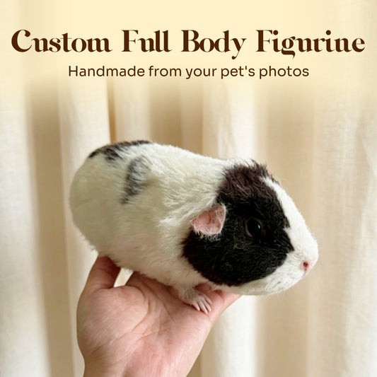 Full Body Figurine - Guinea Pig, Rabbit & More
