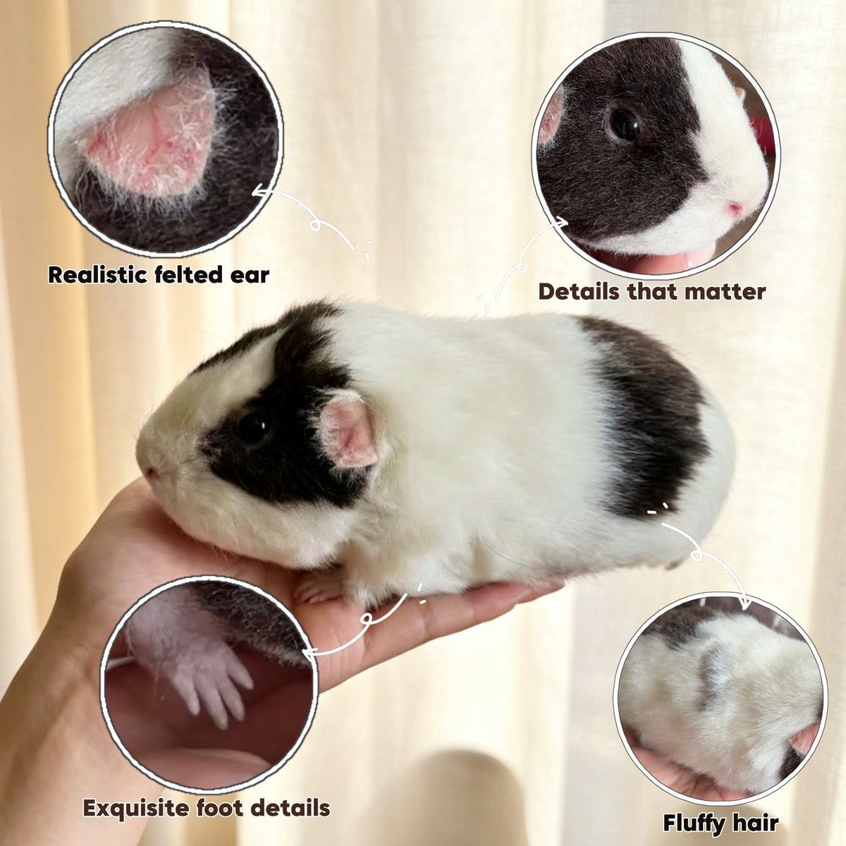 Full Body Figurine - Guinea Pig, Rabbit & More