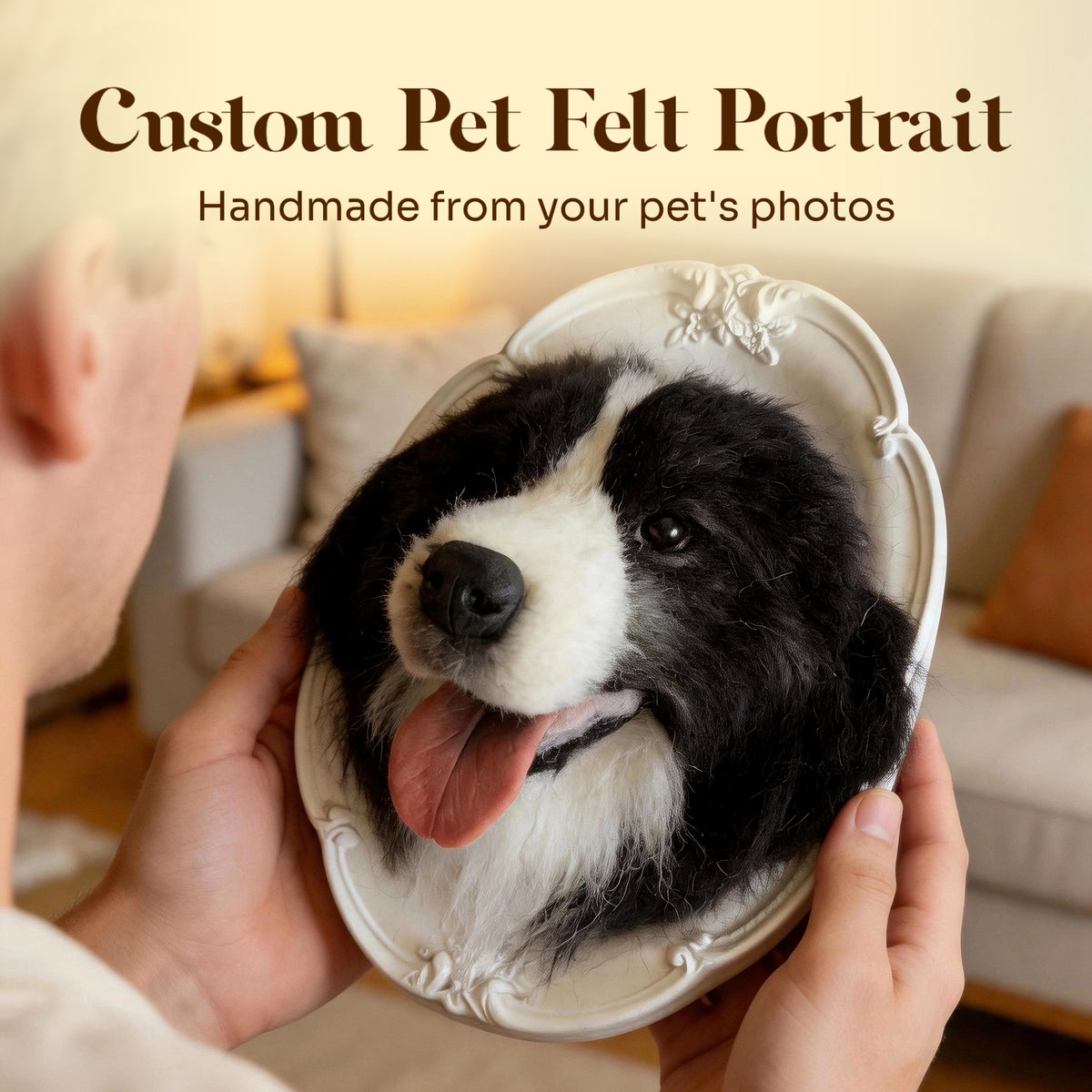 Framed Pet Portrait-Dog