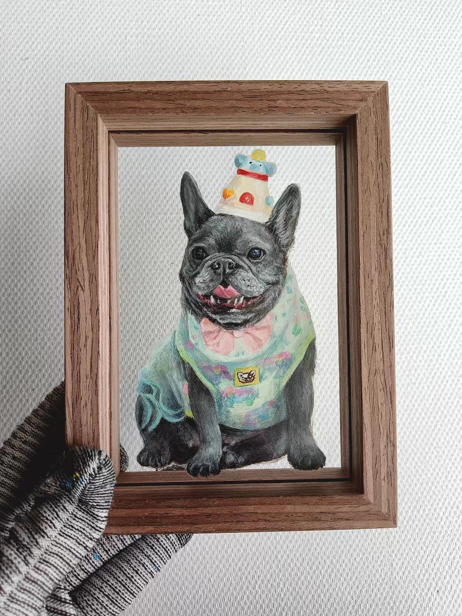 Painted Pet Portrait